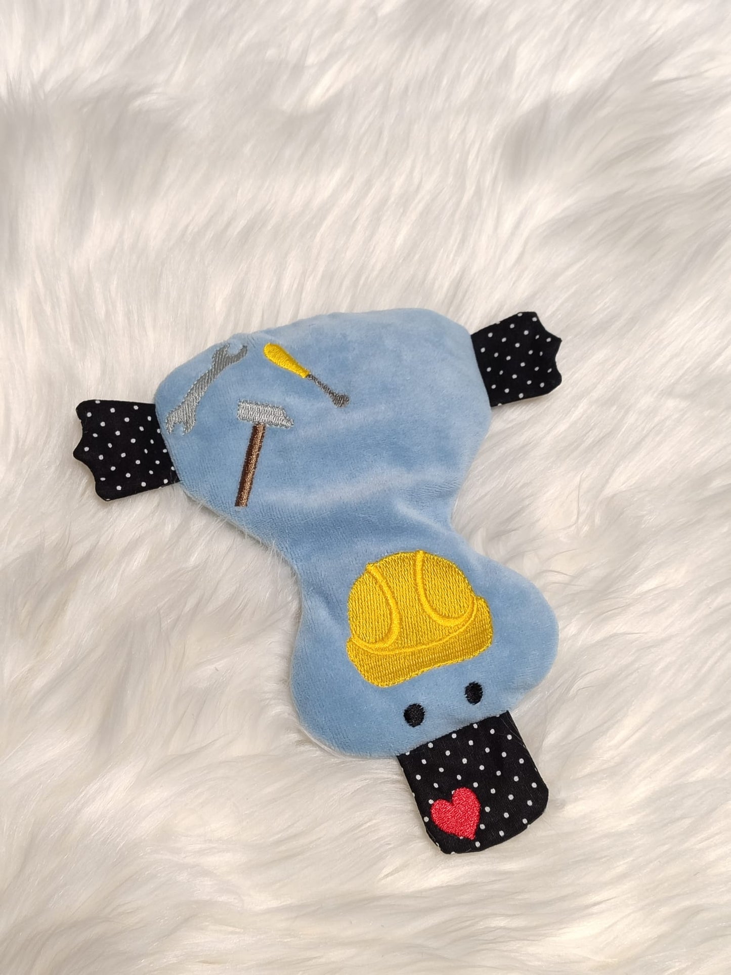 Ente Kirschkernkissen Motiv Handwerker