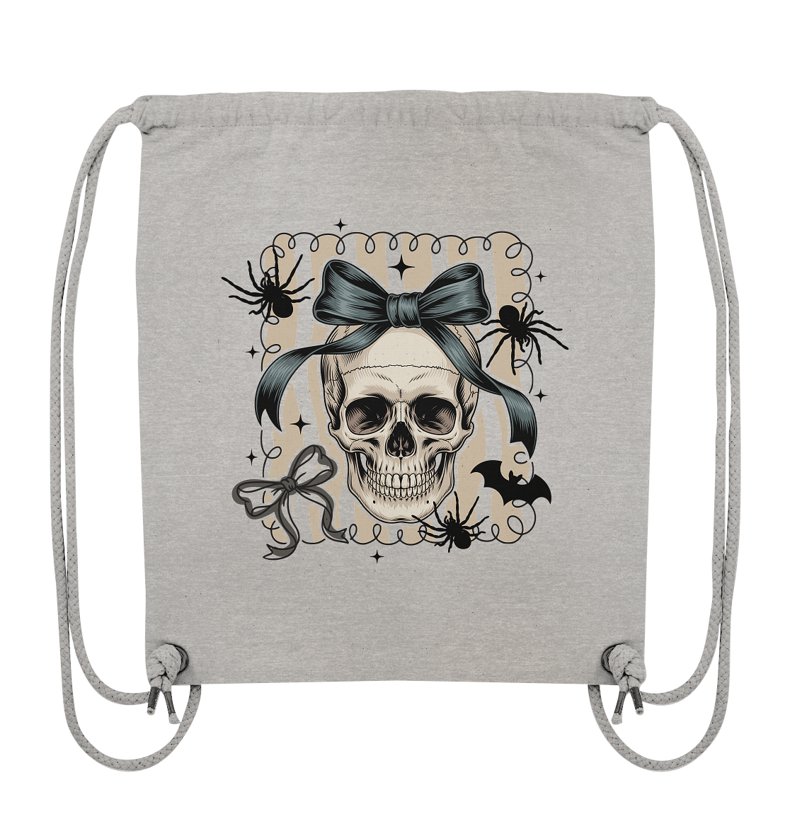 Helloween Skull - Organic Gym-Bag