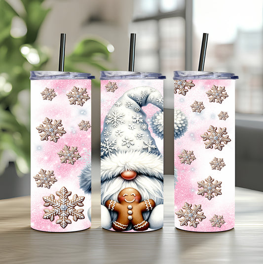 Tumbler Gnom Lebkuchen Christmas 20oz 590ml Edelstahlbecher