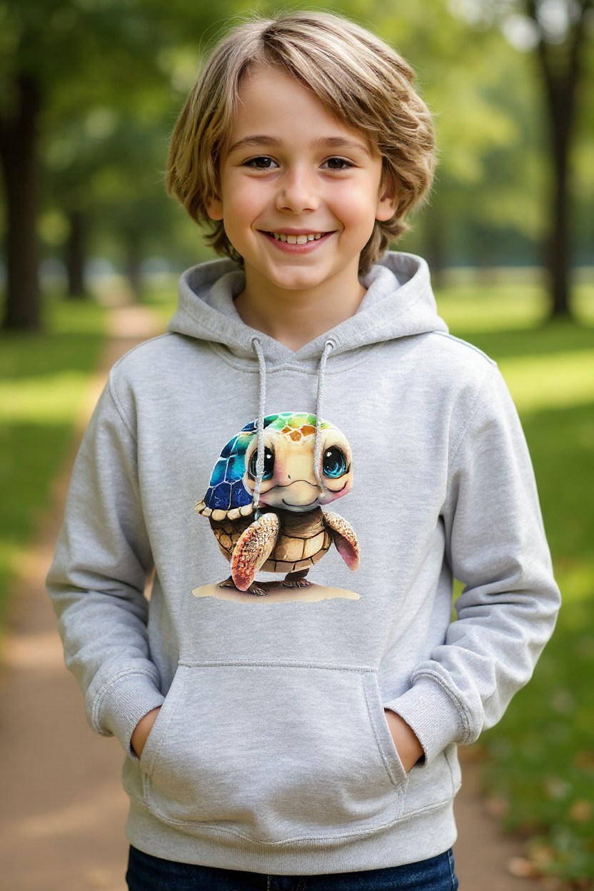 Classic Hoodie Kids Schildkröte