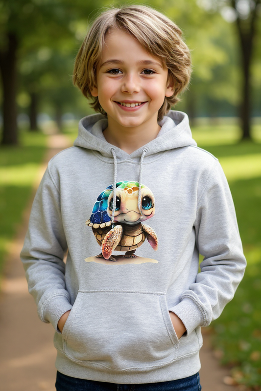 Classic Hoodie Kids Schildkröte